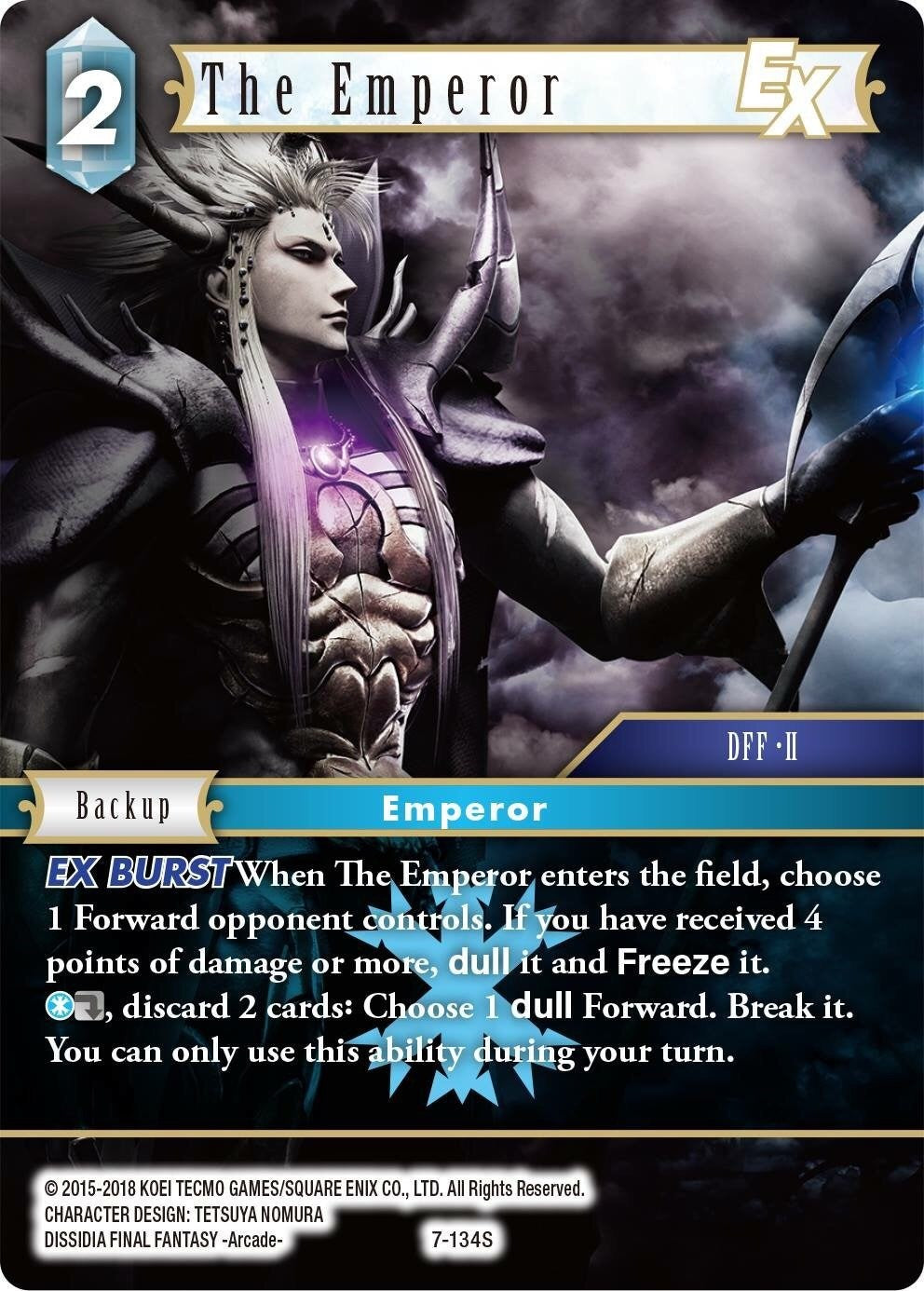 The Emperor EX [Opus VII] | Boutique FDB TCG