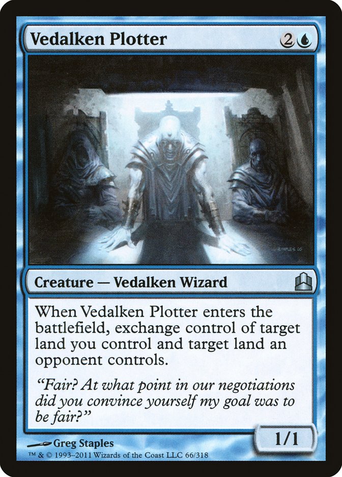 Vedalken Plotter [Commander 2011] | Boutique FDB TCG