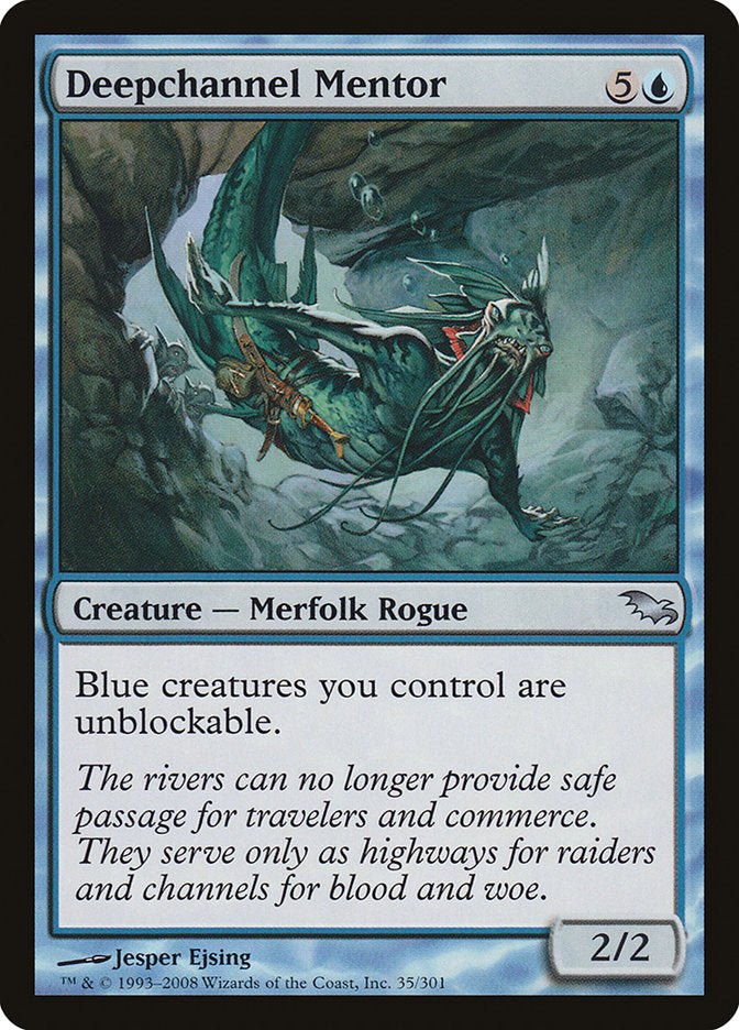 Deepchannel Mentor [Shadowmoor] | Boutique FDB TCG
