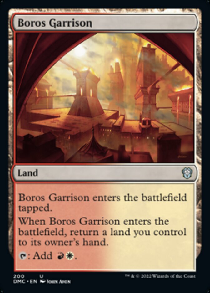 Boros Garrison [Dominaria United Commander] | Boutique FDB TCG