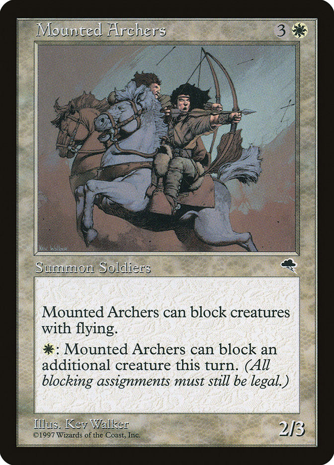 Mounted Archers [Tempest] | Boutique FDB TCG