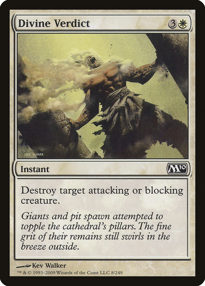 Divine Verdict [Magic 2010] | Boutique FDB TCG