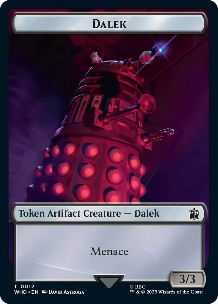 Dalek Token [Doctor Who Tokens] | Boutique FDB TCG