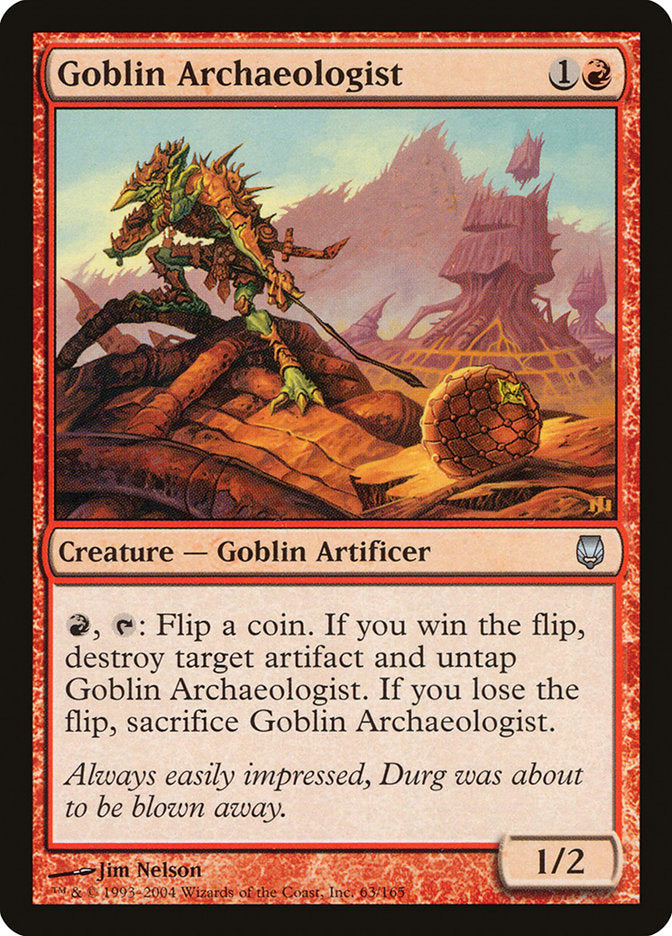 Goblin Archaeologist [Darksteel] | Boutique FDB TCG