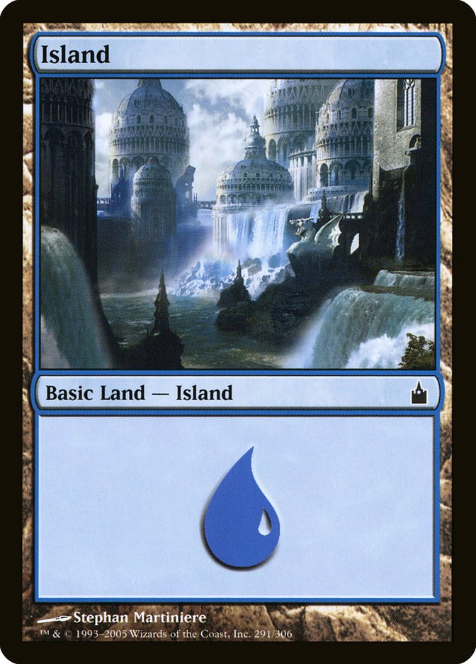 Island (291) [Ravnica: City of Guilds] | Boutique FDB TCG