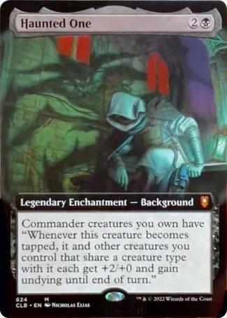 Haunted One (Extended Art) [Commander Legends: Battle for Baldur's Gate] | Boutique FDB TCG