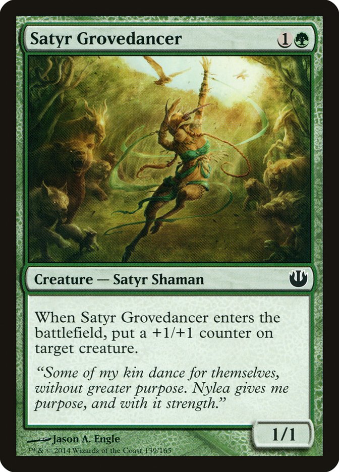 Satyr Grovedancer [Journey into Nyx] | Boutique FDB TCG