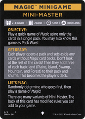 Mini-Master (Magic Minigame) [Commander Legends: Battle for Baldur's Gate Minigame] | Boutique FDB TCG