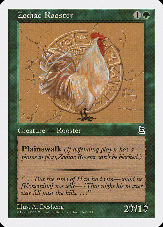 Zodiac Rooster [Portal Three Kingdoms] | Boutique FDB TCG