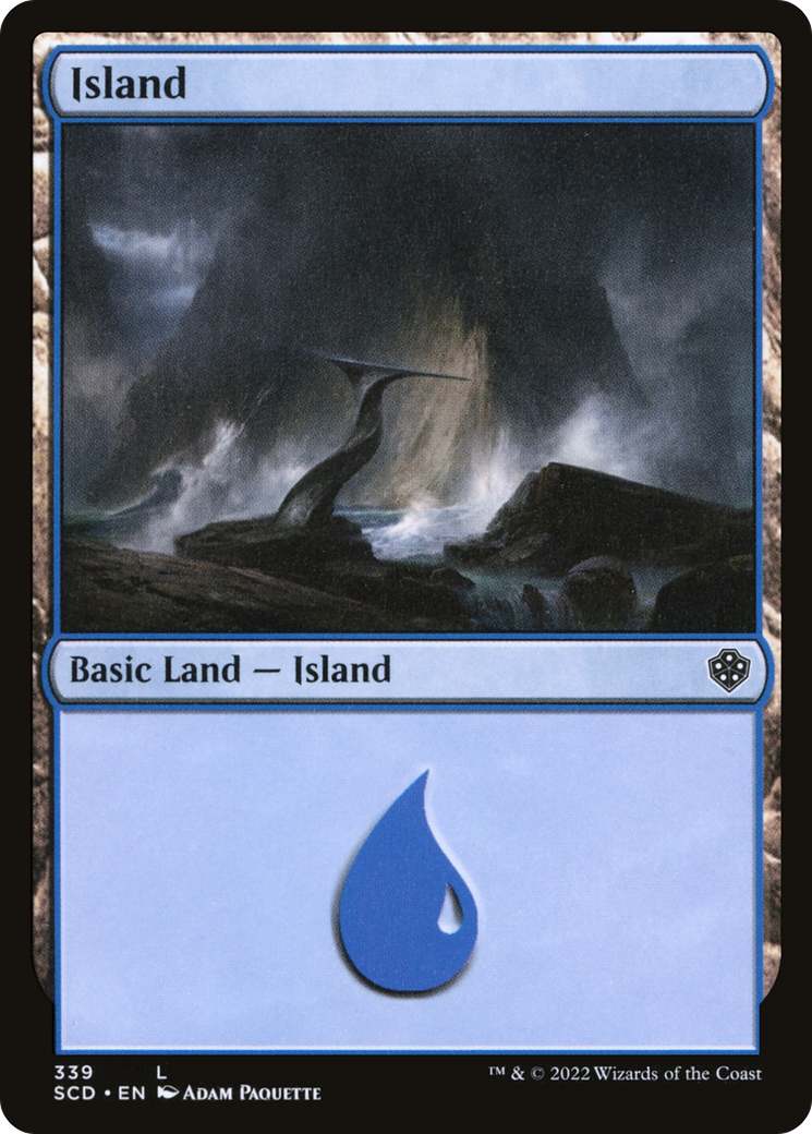 Island (339) [Starter Commander Decks] | Boutique FDB TCG