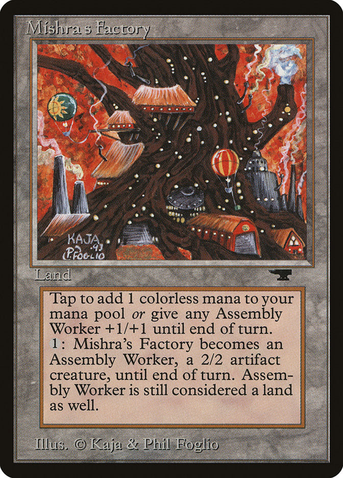 Mishra's Factory (Orange Background) [Antiquities] | Boutique FDB TCG