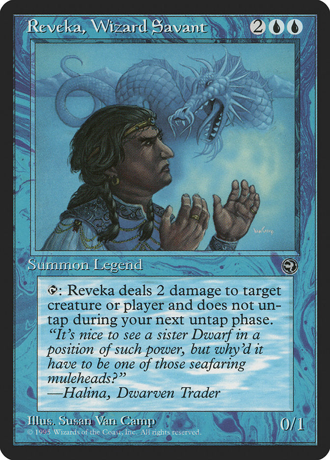 Reveka, Wizard Savant [Homelands] | Boutique FDB TCG