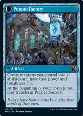 Poppet Stitcher // Poppet Factory [Innistrad: Midnight Hunt] | Boutique FDB TCG