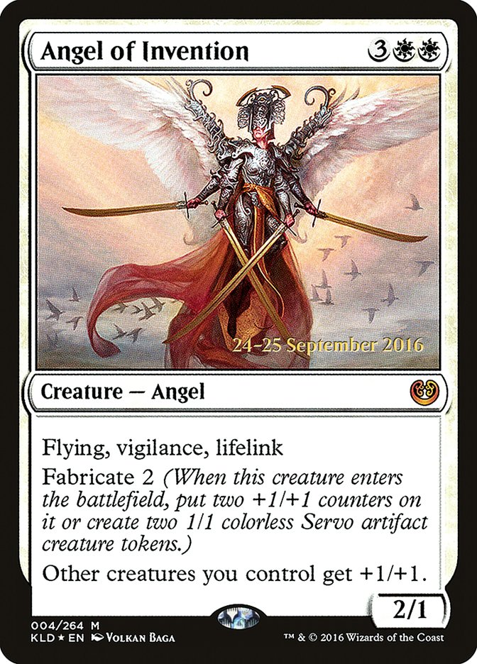 Angel of Invention [Kaladesh Prerelease Promos] | Boutique FDB TCG