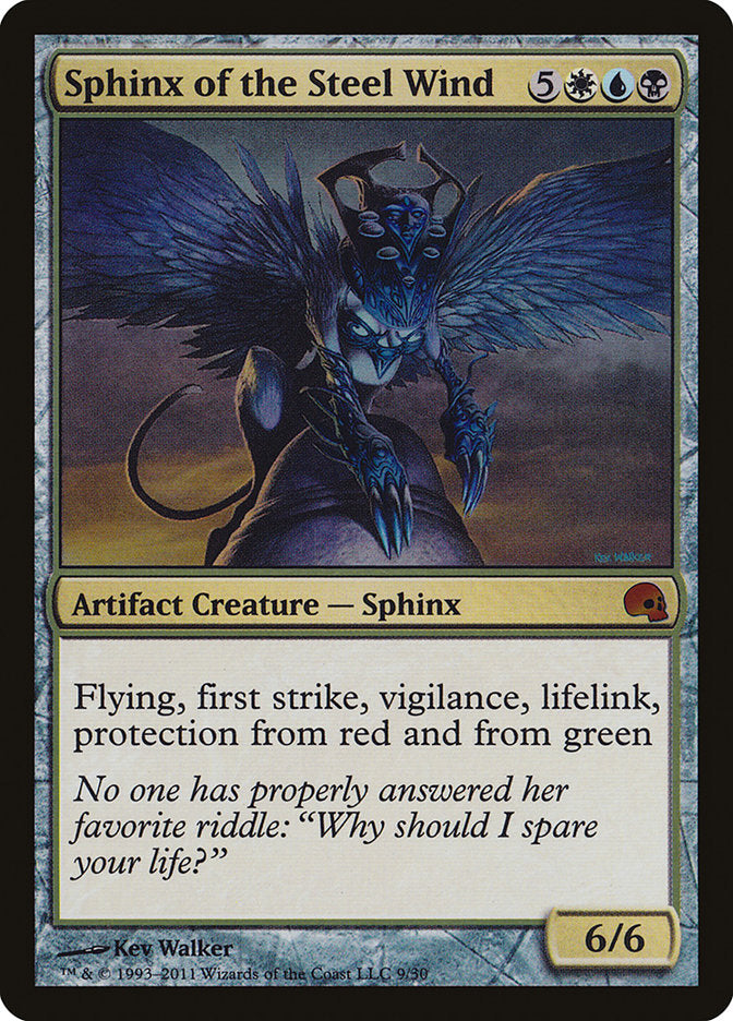 Sphinx of the Steel Wind [Premium Deck Series: Graveborn] | Boutique FDB TCG