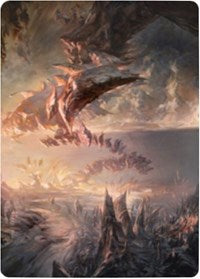 Needleverge Pathway Art Card [Zendikar Rising Art Series] | Boutique FDB TCG