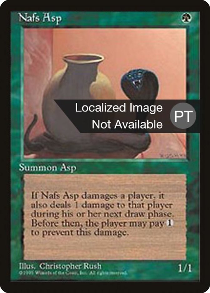 Nafs Asp [Fourth Edition (Foreign Black Border)] | Boutique FDB TCG