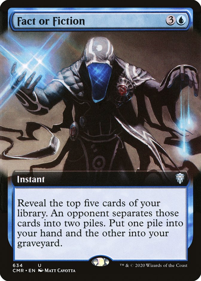 Fact or Fiction (Extended Art) [Commander Legends] | Boutique FDB TCG