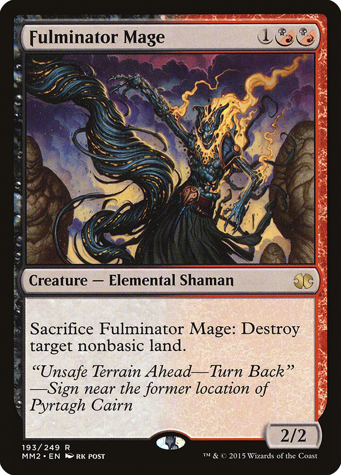 Fulminator Mage [Modern Masters 2015] | Boutique FDB TCG