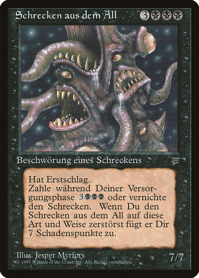 Cosmic Horror (German) - "Schrecken aus dem All" [Renaissance] | Boutique FDB TCG