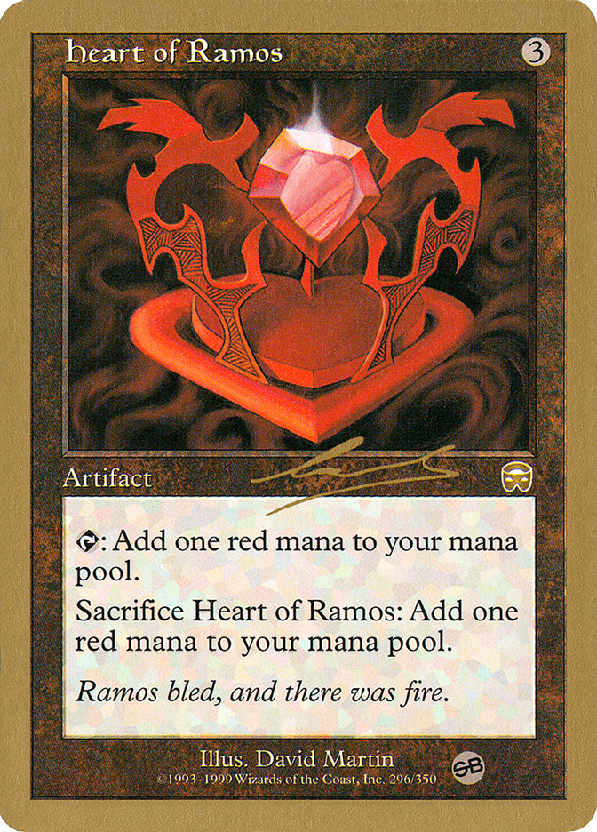 Heart of Ramos (Nicolas Labarre) (SB) [World Championship Decks 2000] | Boutique FDB TCG