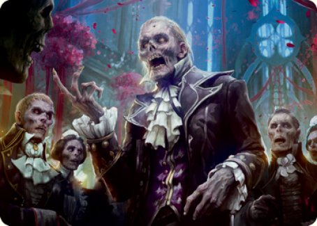 Undead Butler Art Card [Innistrad: Crimson Vow Art Series] | Boutique FDB TCG