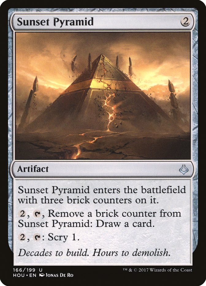 Sunset Pyramid [Hour of Devastation] | Boutique FDB TCG