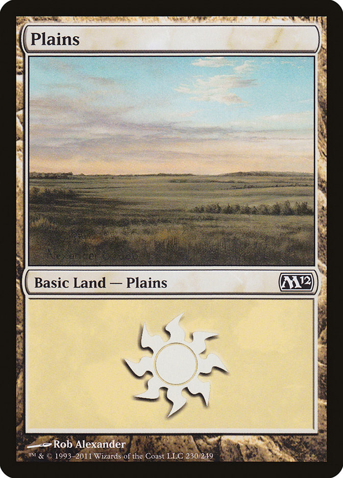 Plains (230) [Magic 2012] | Boutique FDB TCG