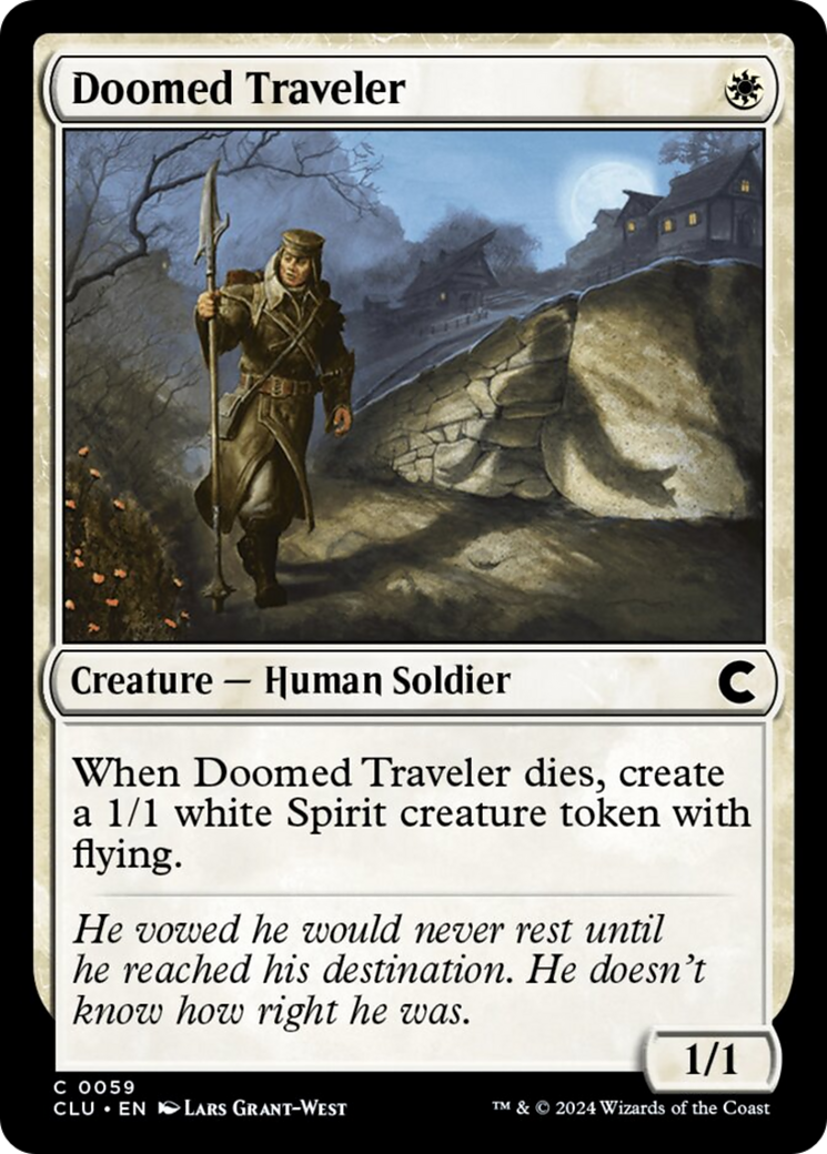 Doomed Traveler [Ravnica: Clue Edition] | Boutique FDB TCG