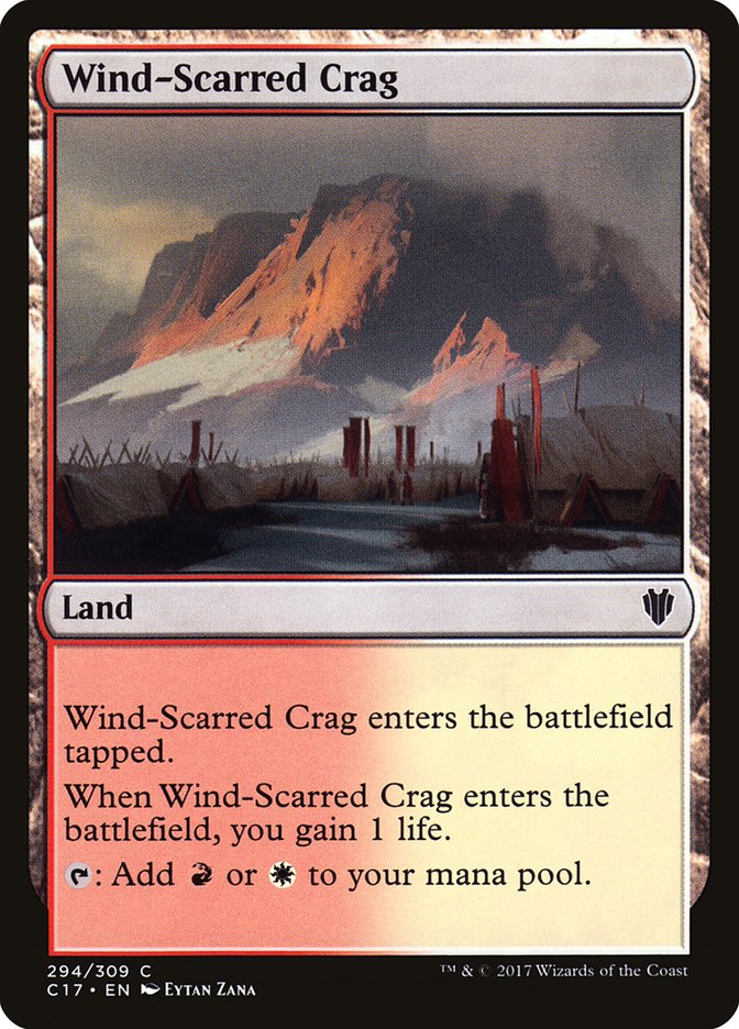 Wind-Scarred Crag [Commander 2017] | Boutique FDB TCG