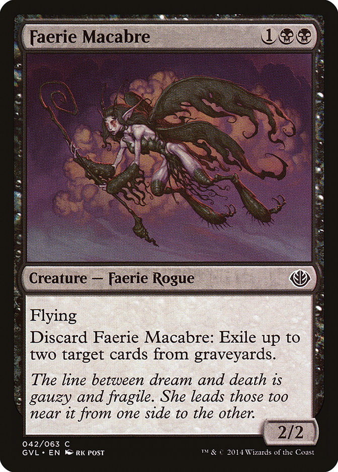 Faerie Macabre (Garruk vs. Liliana) [Duel Decks Anthology] | Boutique FDB TCG