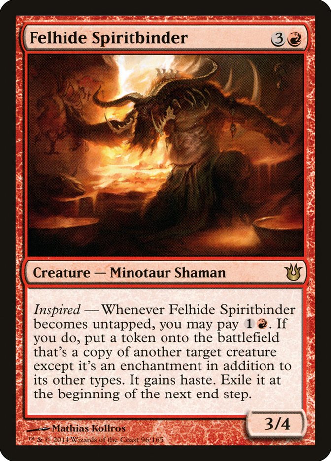 Felhide Spiritbinder [Born of the Gods] | Boutique FDB TCG