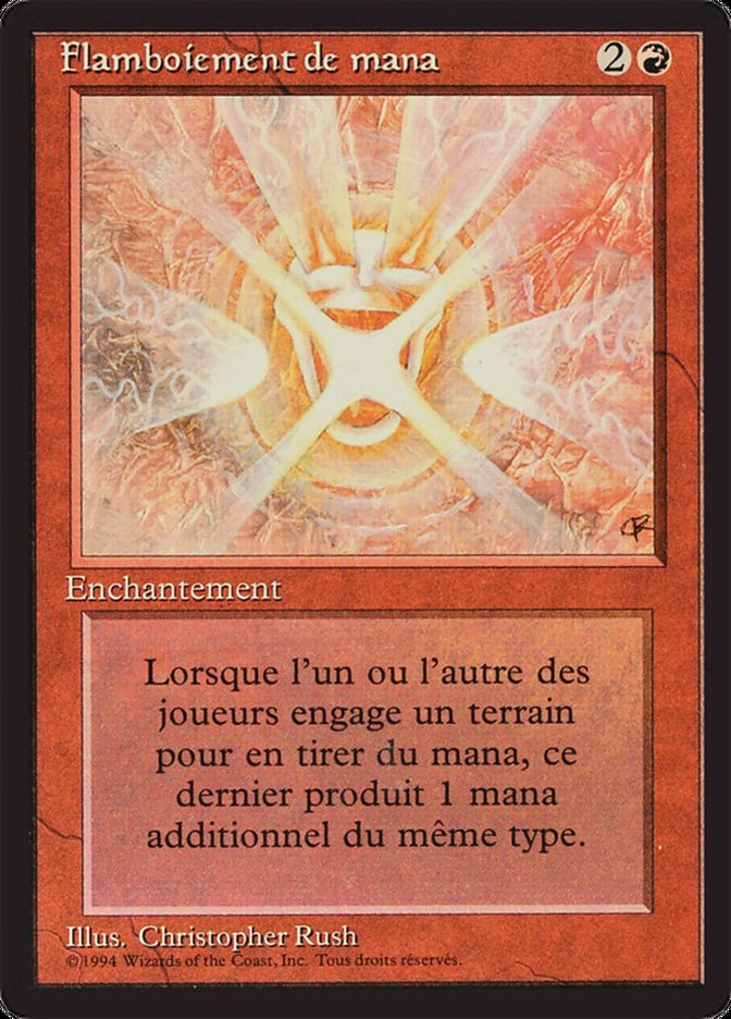 Mana Flare [Foreign Black Border] | Boutique FDB TCG