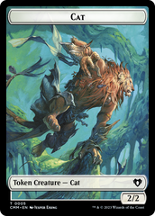 Treasure // Cat (0005) Double-Sided Token [Commander Masters Tokens] | Boutique FDB TCG