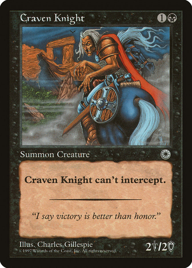 Craven Knight [Portal] | Boutique FDB TCG