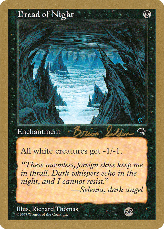 Dread of Night (Brian Selden) (SB) [World Championship Decks 1998] | Boutique FDB TCG