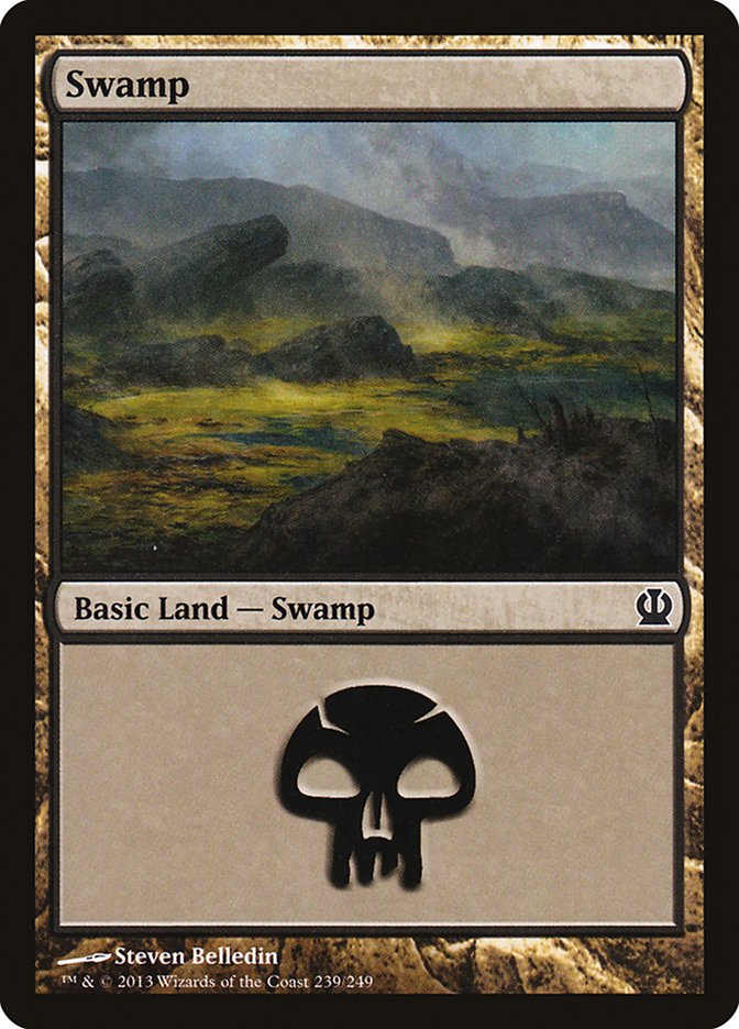 Swamp (239) [Theros] | Boutique FDB TCG