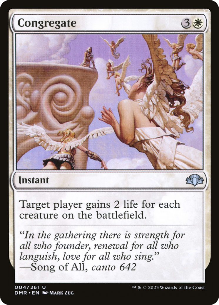 Congregate [Dominaria Remastered] | Boutique FDB TCG