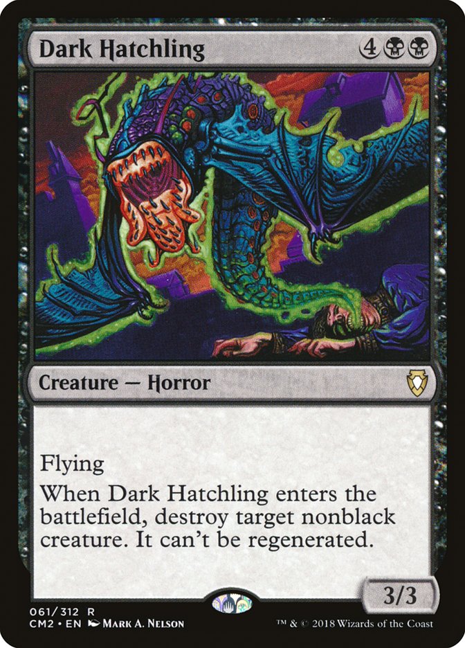 Dark Hatchling [Commander Anthology Volume II] | Boutique FDB TCG