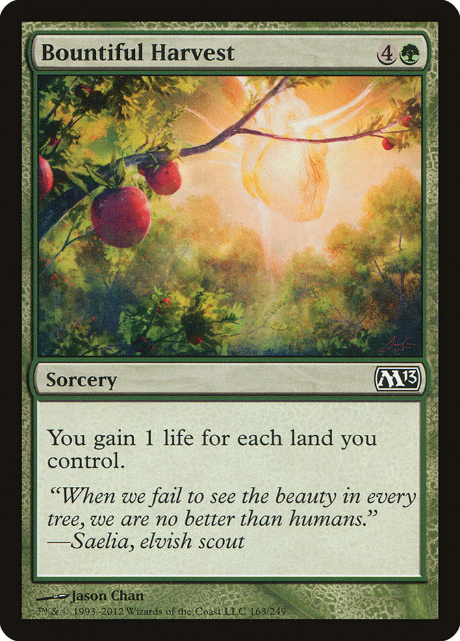 Bountiful Harvest [Magic 2013] | Boutique FDB TCG