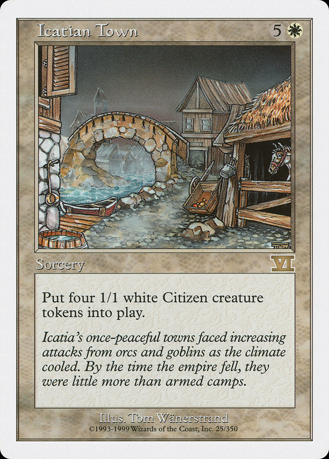 Icatian Town [Classic Sixth Edition] | Boutique FDB TCG