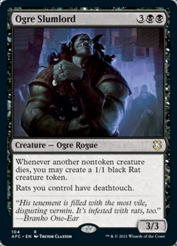 Ogre Slumlord [Dungeons & Dragons: Adventures in the Forgotten Realms Commander] | Boutique FDB TCG