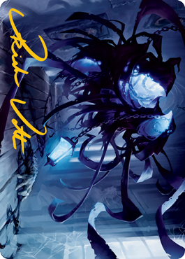 Spectral Adversary Art Card (Gold-Stamped Signature) [Innistrad: Midnight Hunt Art Series] | Boutique FDB TCG