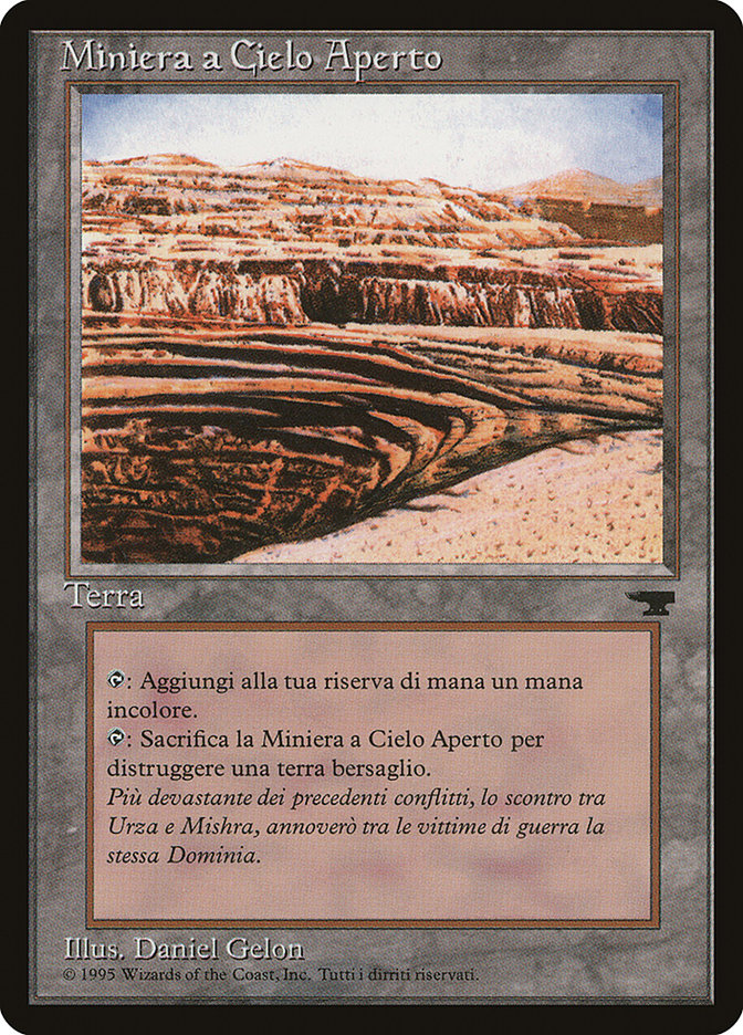 Strip Mine (Italian) - "Miniera a Cielo Aperto" [Rinascimento] | Boutique FDB TCG