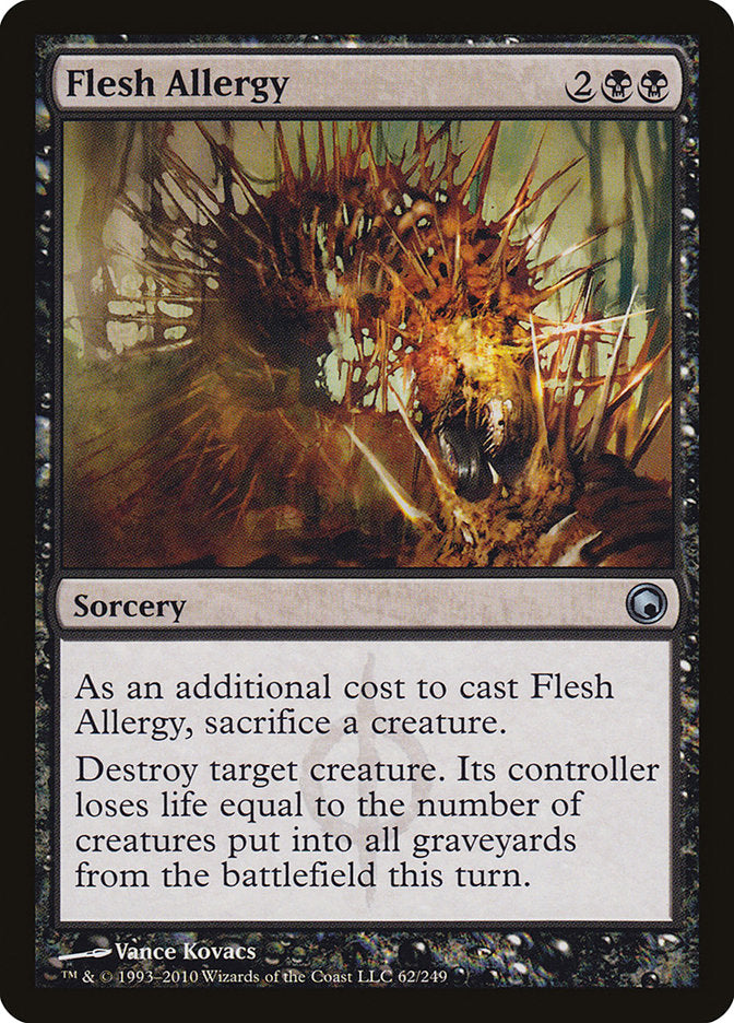 Flesh Allergy [Scars of Mirrodin] | Boutique FDB TCG