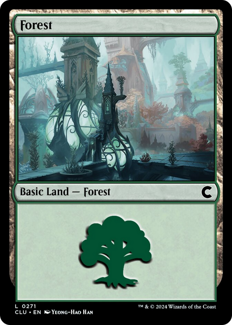 Forest (0271) [Ravnica: Clue Edition] | Boutique FDB TCG