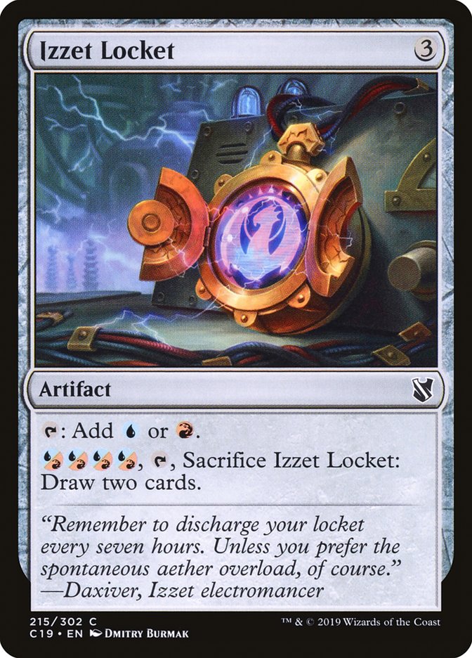 Izzet Locket [Commander 2019] | Boutique FDB TCG