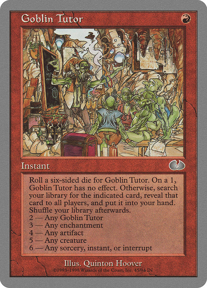 Goblin Tutor [Unglued] | Boutique FDB TCG