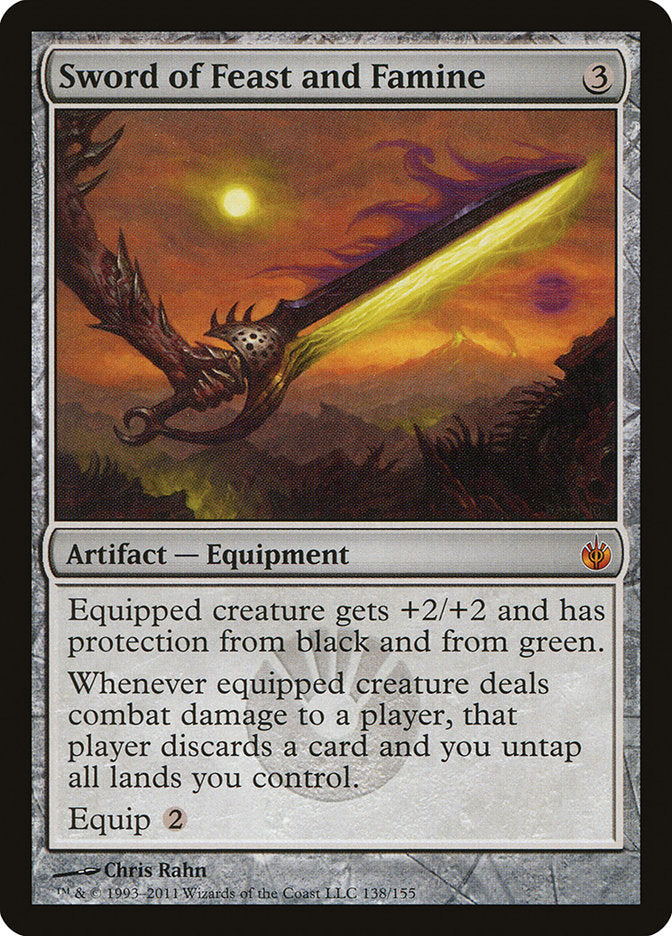 Sword of Feast and Famine [Mirrodin Besieged] | Boutique FDB TCG