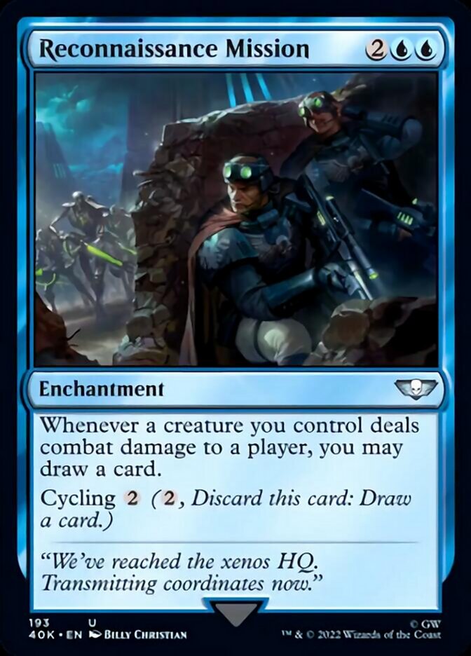 Reconnaissance Mission (Surge Foil) [Warhammer 40,000] | Boutique FDB TCG